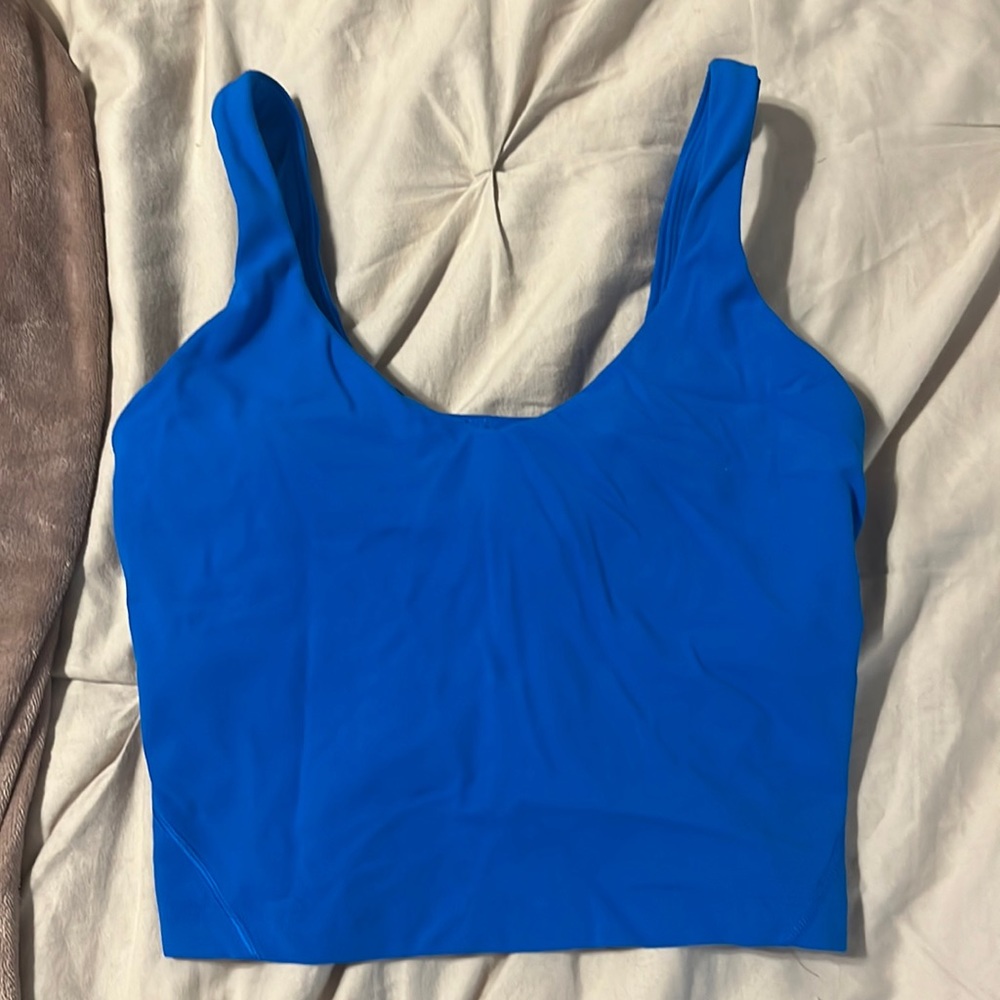 Blue Lululemon Align Tank